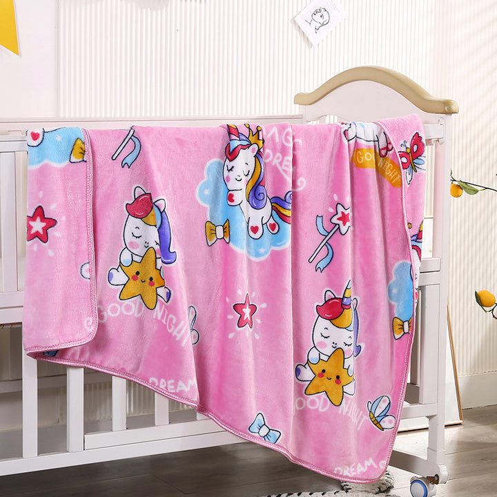 Children's Cartoon Character Fleece Blanket Stornfield