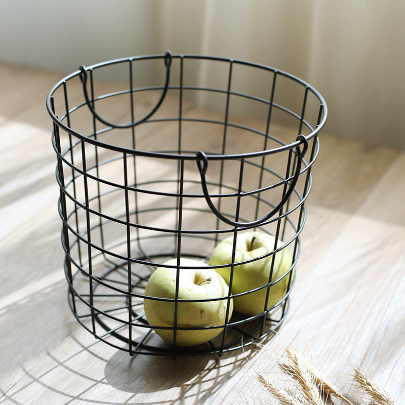 Unisex wire basket with ergonomic carrying lid Stornfield