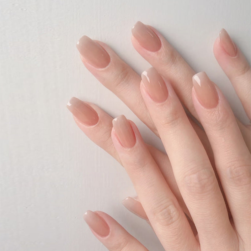 Elegant French Tip Press-On Nails Set Stornfield