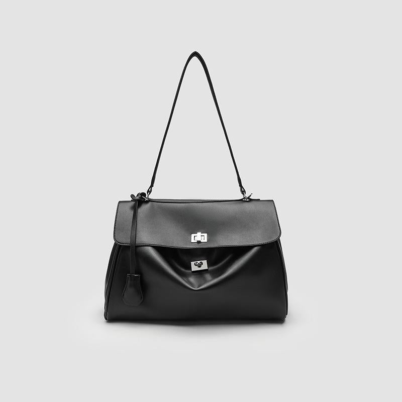Structured Leather Handbag Stornfield