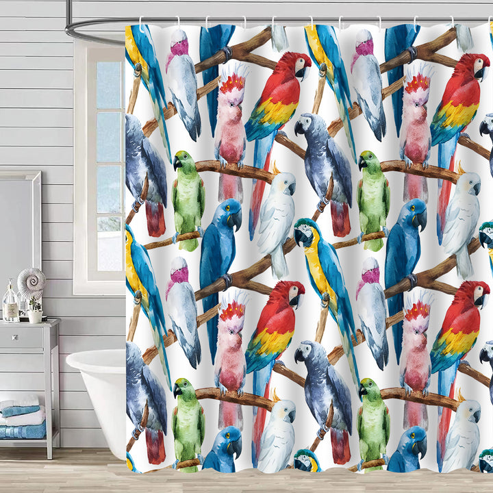 Nature-Inspired Shower Curtain Stornfield