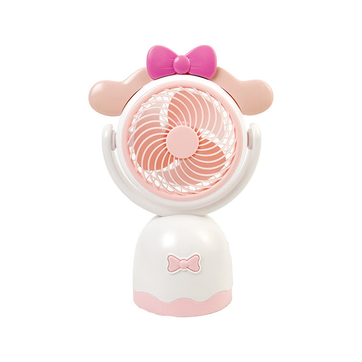 Ladies Portable Hand Fan with Cute Cat Ear Design Stornfield