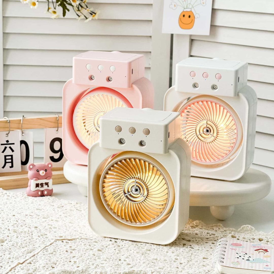 Women Portable Mini Table Fan with USB Connection Stornfield