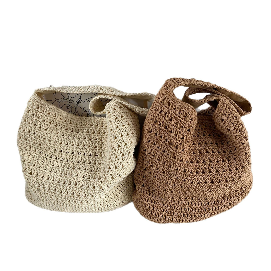Hand-knotted leisure shoulder bag Stornfield