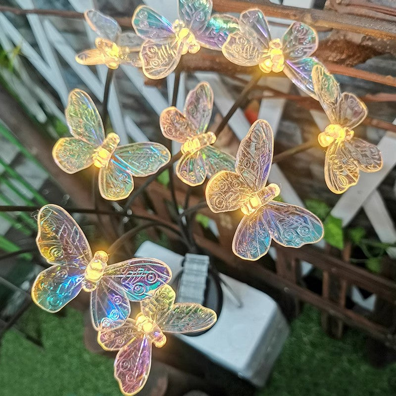 Decorative LED Fiber Optic Flower Stakes Bouquet Stornfield