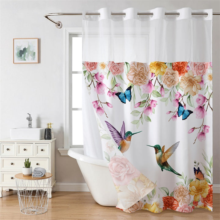 Artistic Floral Shower Curtain Stornfield