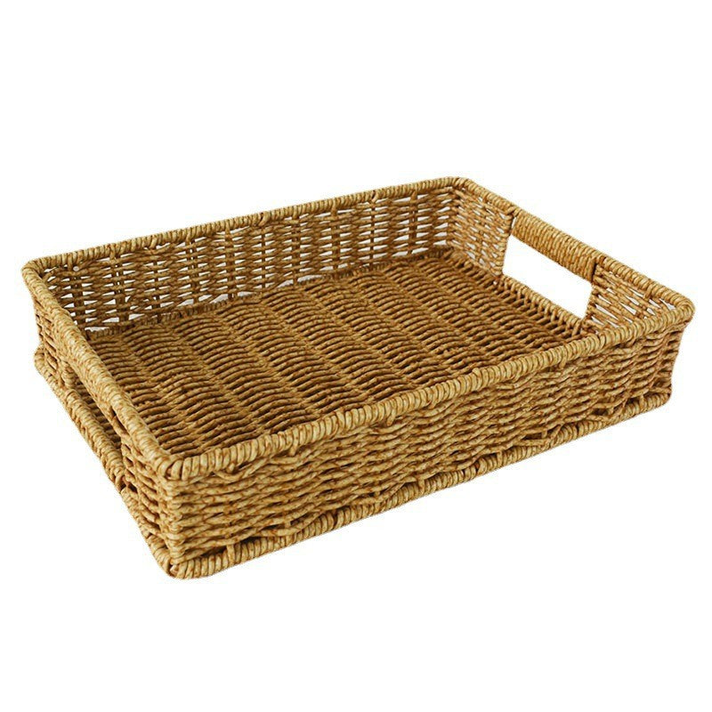 Handwoven Decorative Storage Tray Stornfield