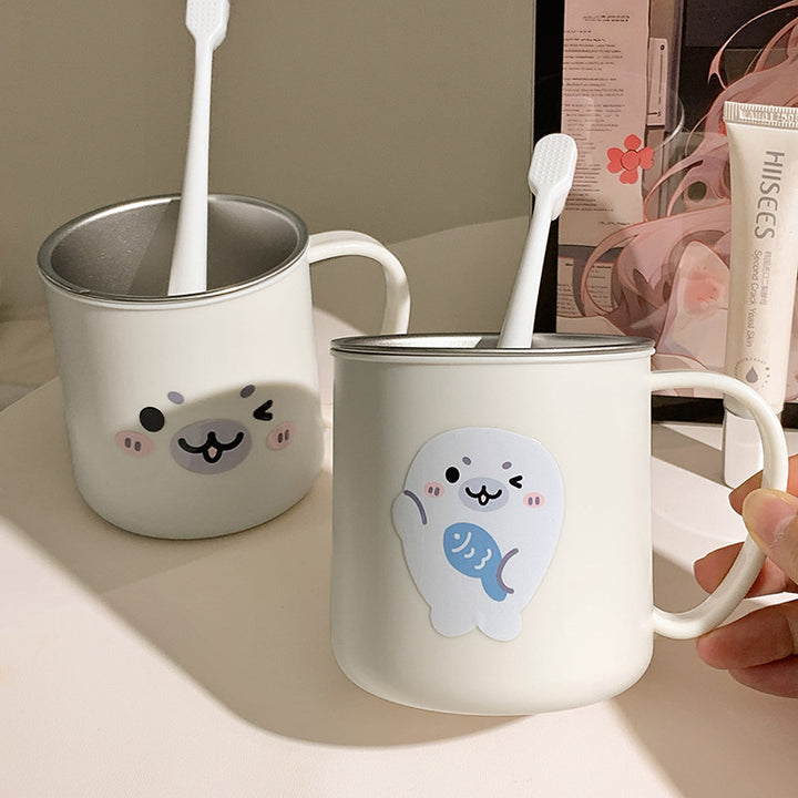 Funny mug with cute seal motif Stornfield