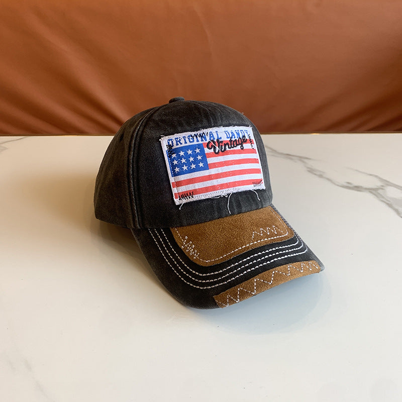 Women's Vintage-Inspired Distressed Baseball Cap Stornfield