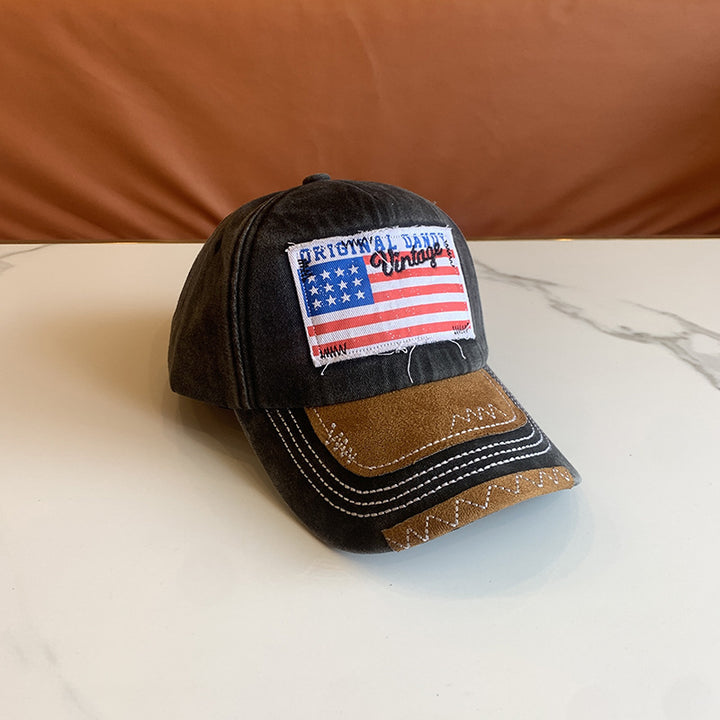 Women's Vintage-Inspired Distressed Baseball Cap Stornfield