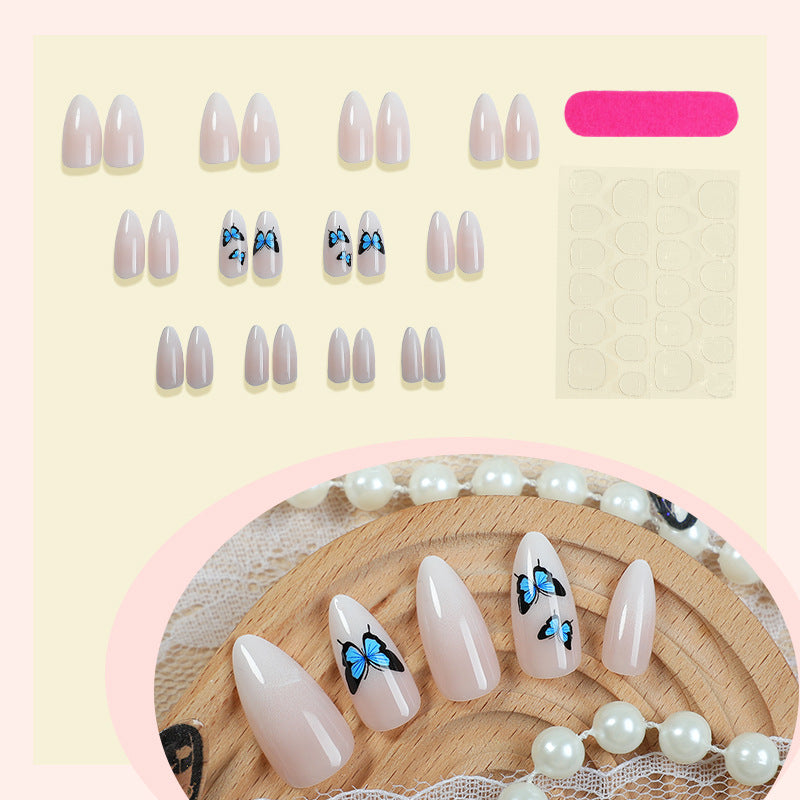 Artistic Butterfly Press-On Nails Stornfield