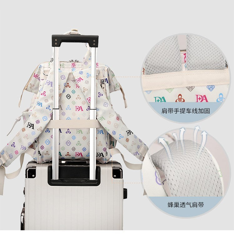 Versatile Floral Backpack Stornfield