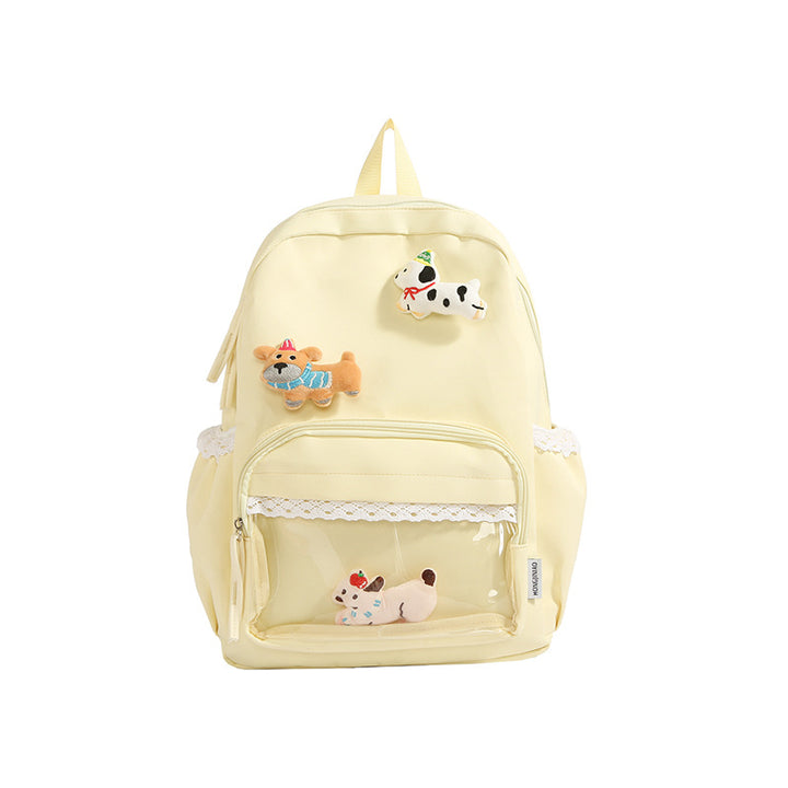 Cute Animal-Themed Embroidered Backpack Stornfield