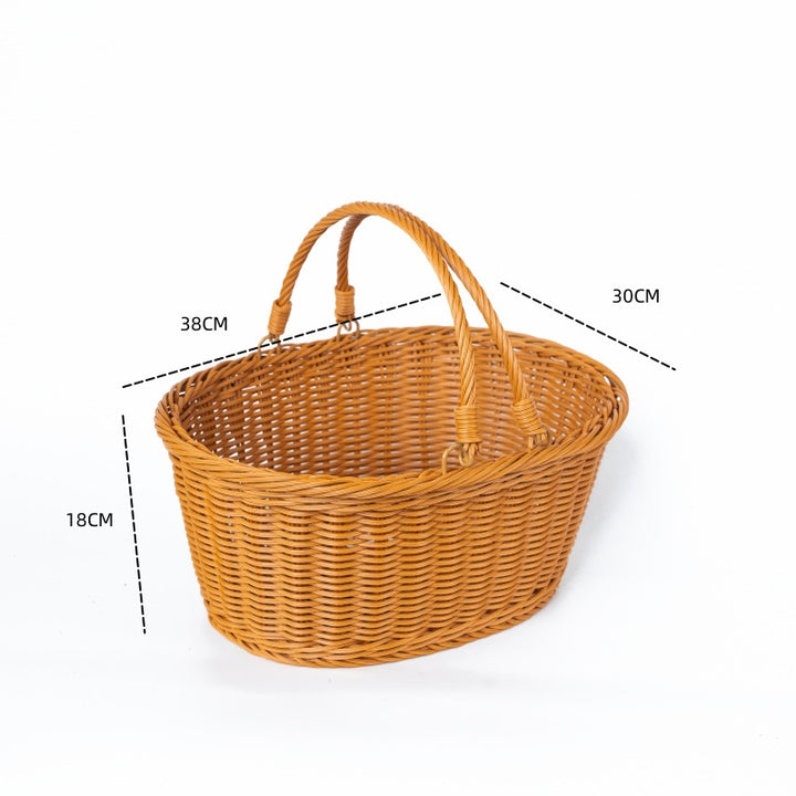Handcrafted Wicker Basket Stornfield