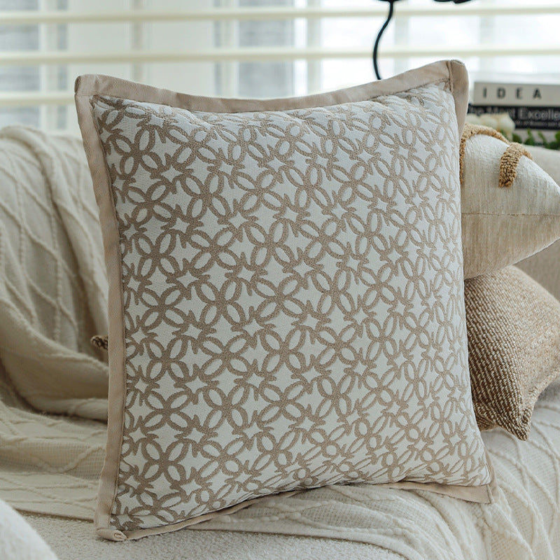 Decorative cushion with fine herringbone structure Stornfield