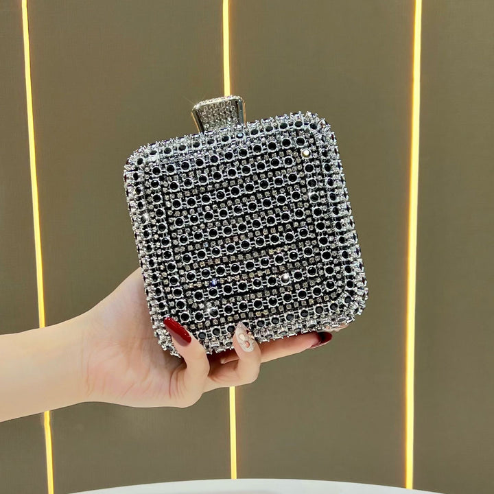 Glamorous Rhinestone-Embellished Clutch