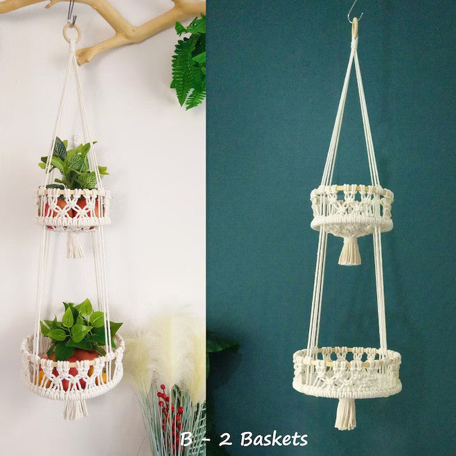 Hanging Macrame Plant Holder Stornfield