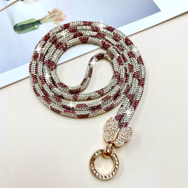 Rhinestone Encrusted Phone Lanyard Stornfield