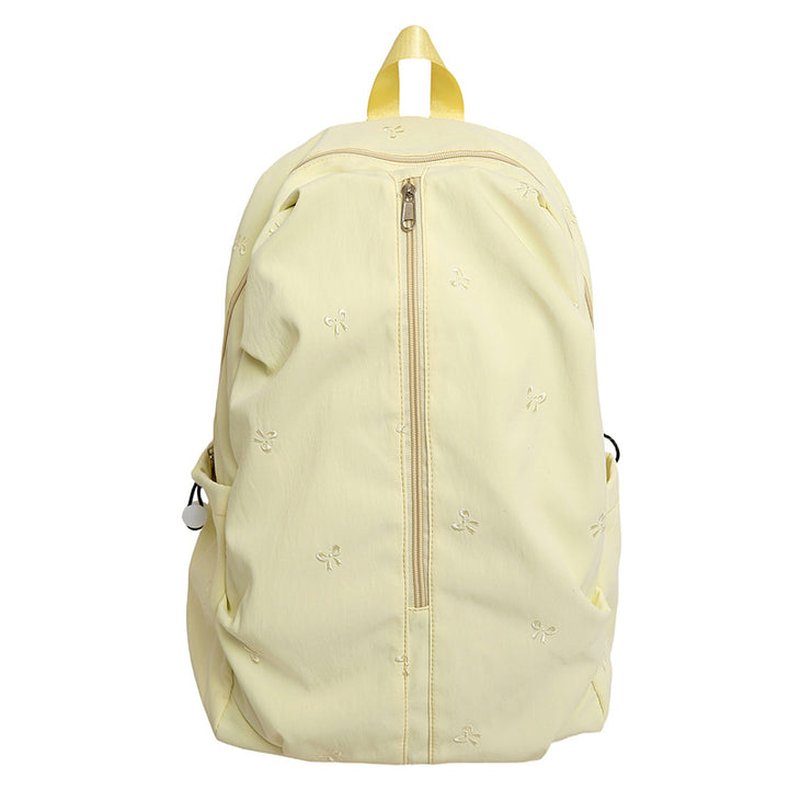 Embroidered Bow Design Backpack Stornfield