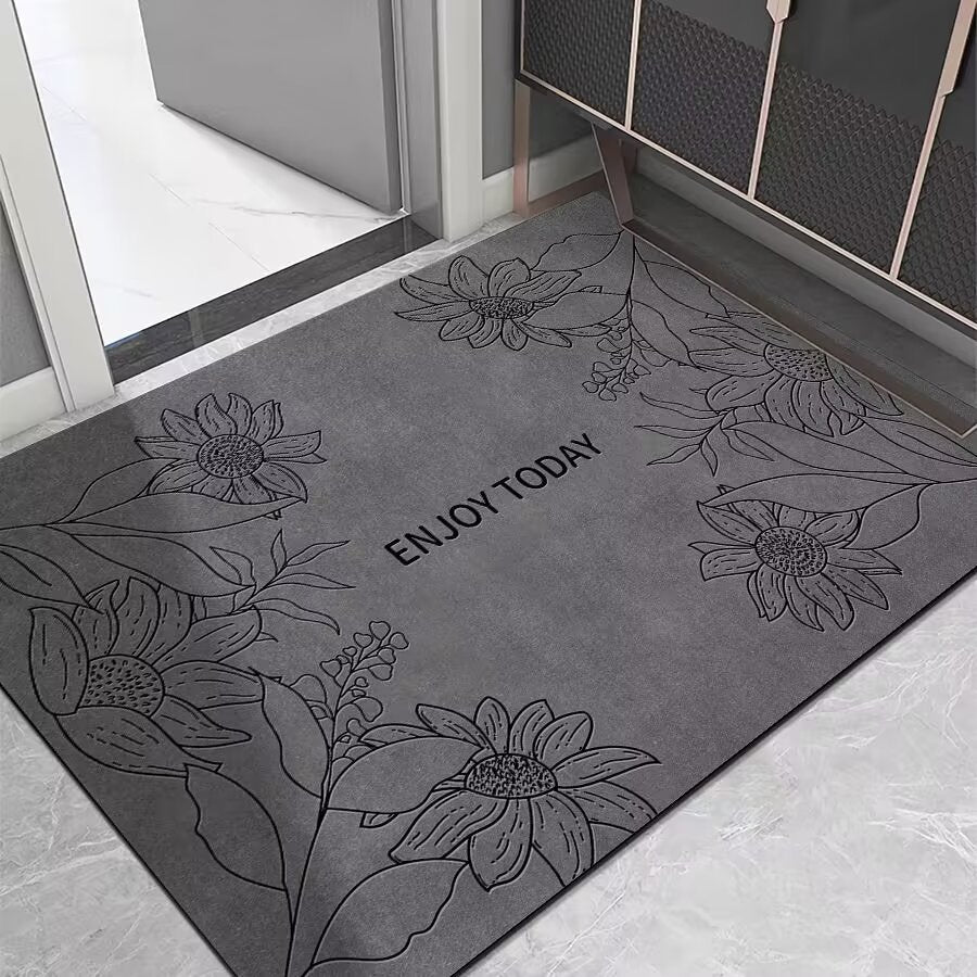 Decorative Motivational Area Rug Stornfield