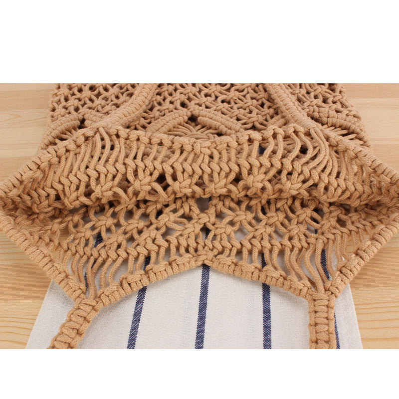 Hand-knotted Macrame Tote Bag Stornfield