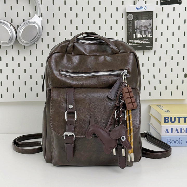 Versatile Leather Backpack Stornfield