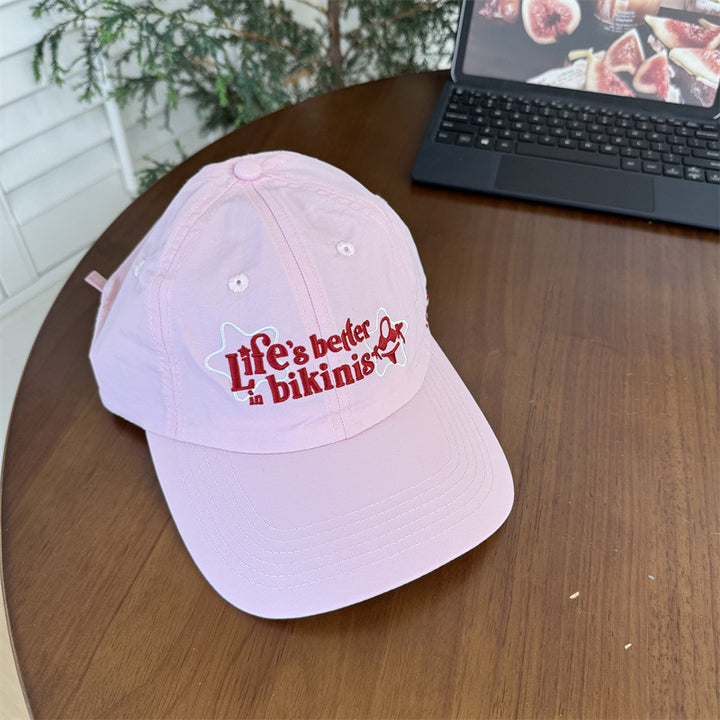 Women's Cotton Baseball Cap with Motivational Quote Stornfield