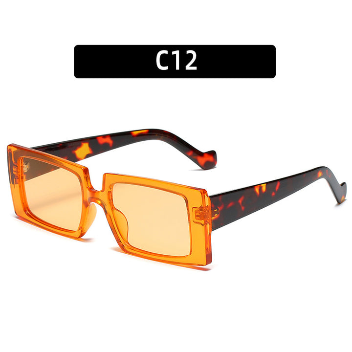 Trendy Square Frame Sunglasses