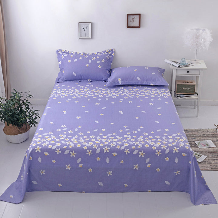 Stylish Plaid Bedspread Set