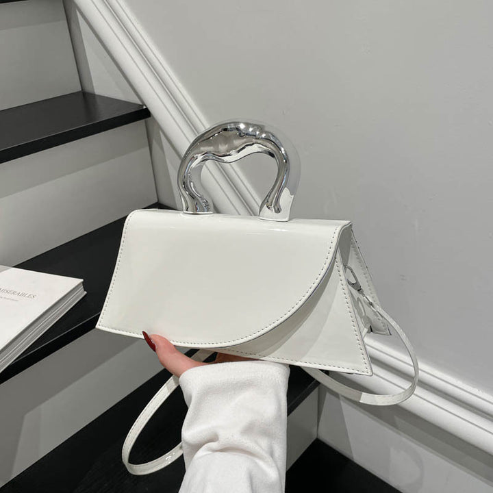 WoChic Patent Leather Handheld Purse Stornfield