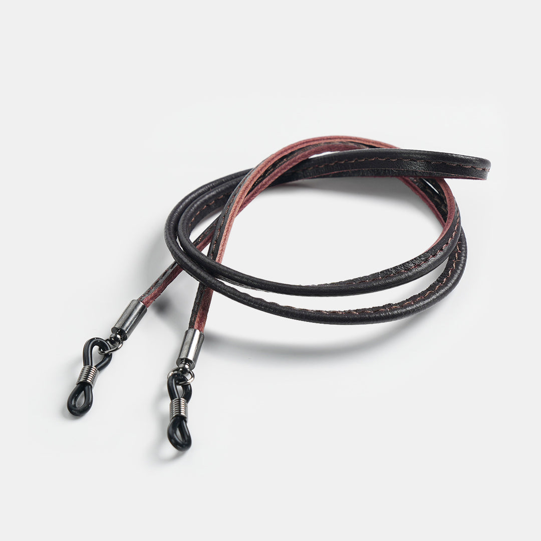 Stylish Leather Eyewear Retainer Stornfield