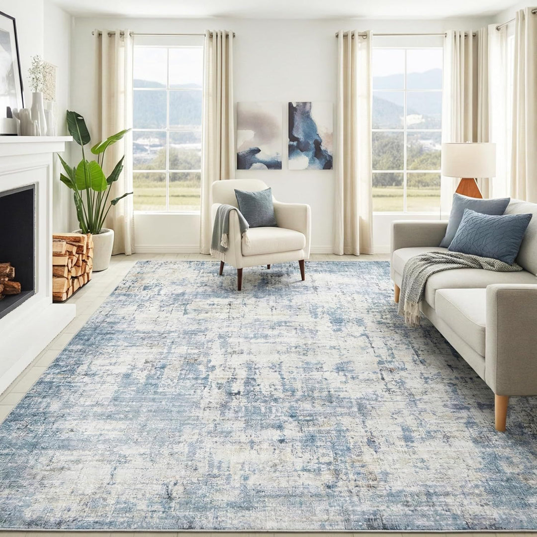 Elegant Abstract Area Rug