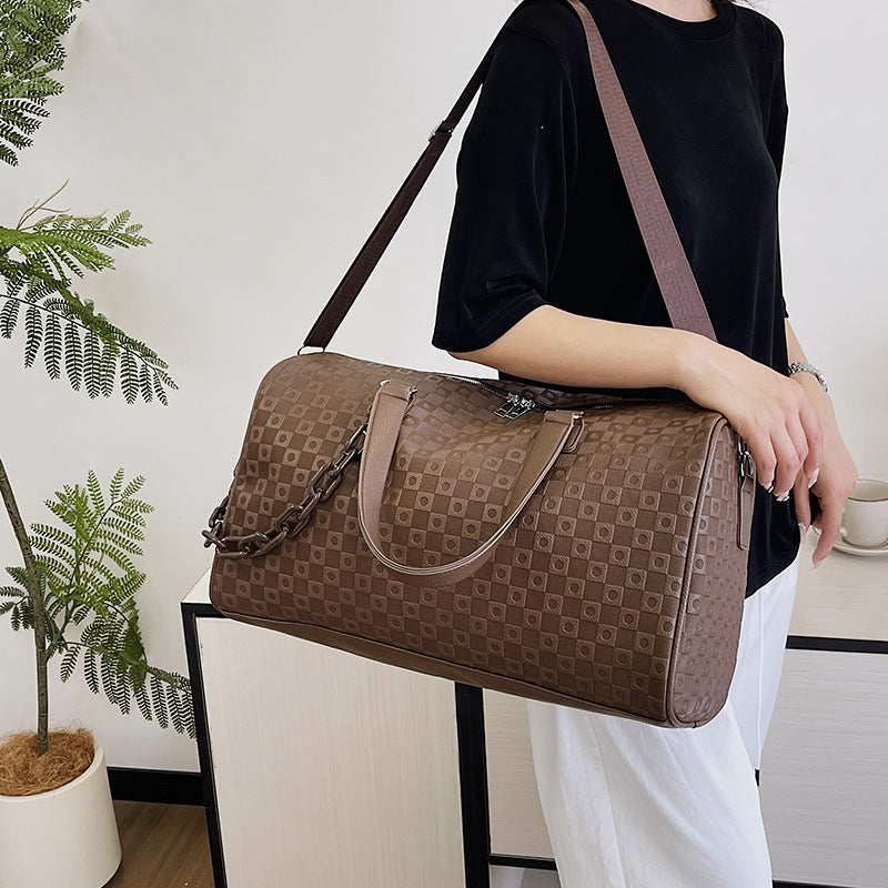 Premium Vegan Leather Travel Duffle Bag Stornfield