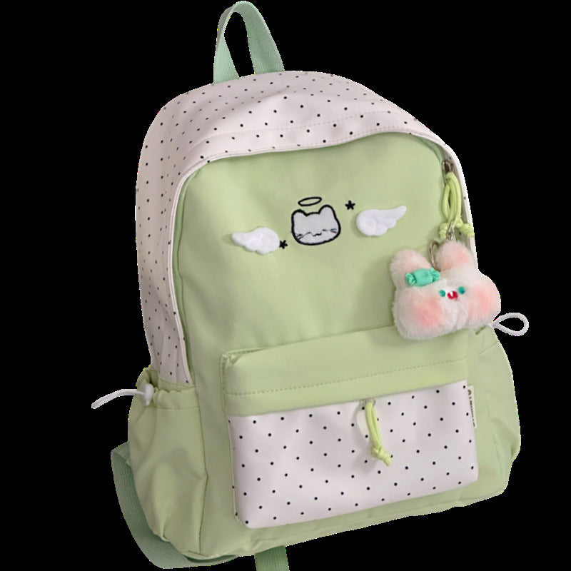 Cute Character Embroidered Backpack Stornfield