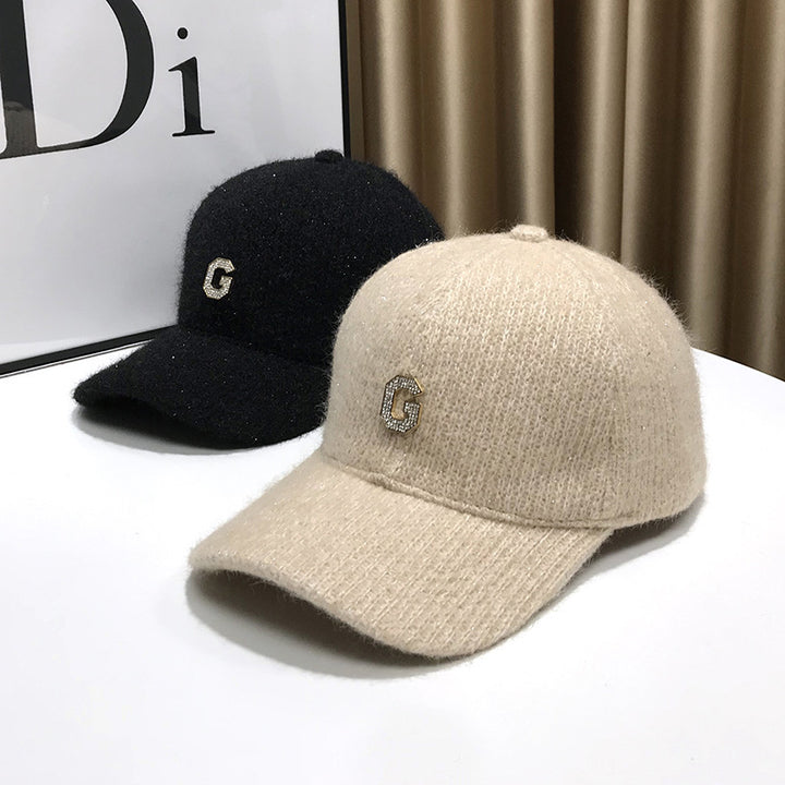 Women's Elegant Textured Fleece Baseball Cap Stornfield