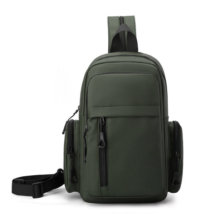 Multi-Compartment Crossbody Sling Backpack