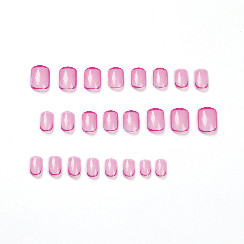 Elegant Nail Art with Modern French Tip Design Stornfield