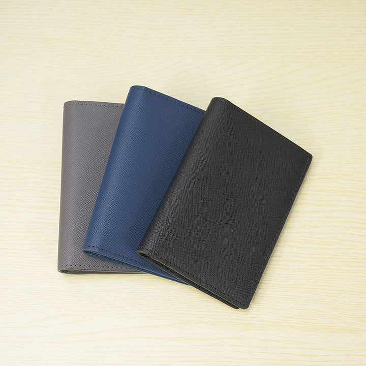 Sleek Leather Business Card Holder Stornfield