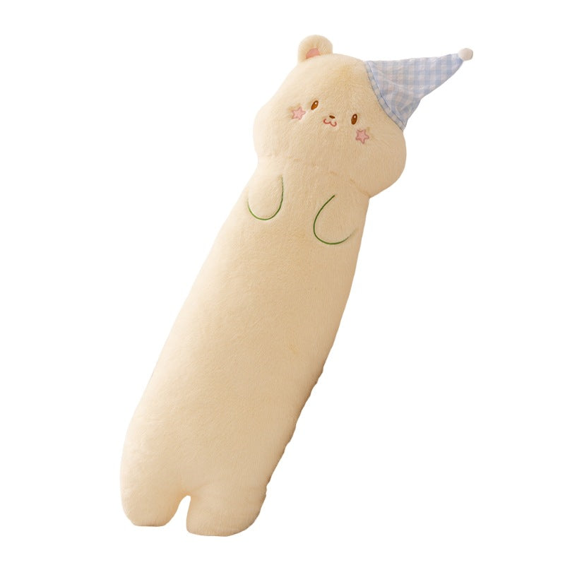 Plush neck roll with kitten motif Stornfield
