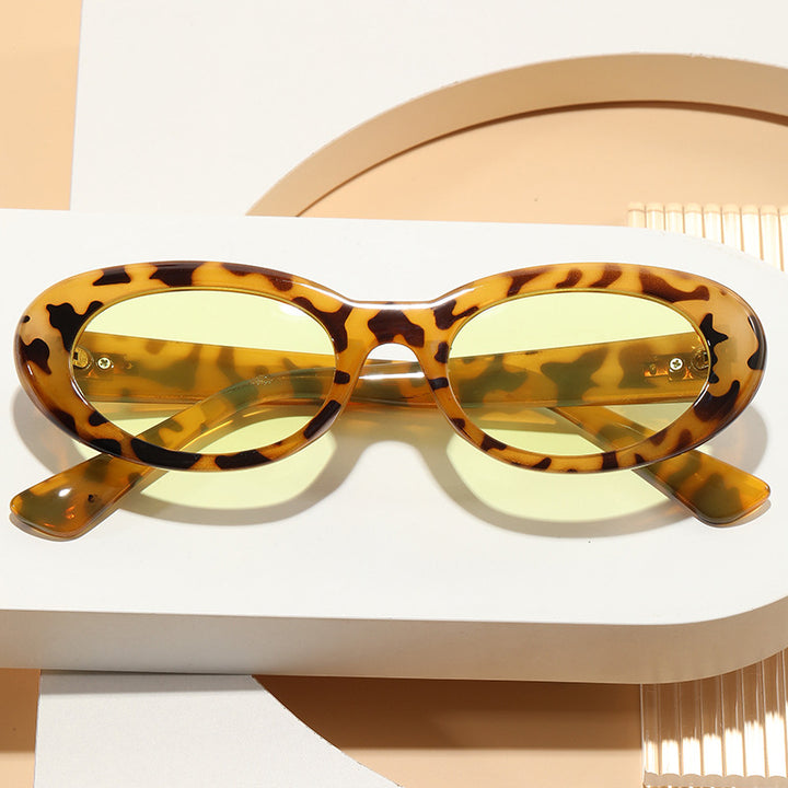 Women's elegant oval-shaped sunglasses with high-quality lenses Stornfield