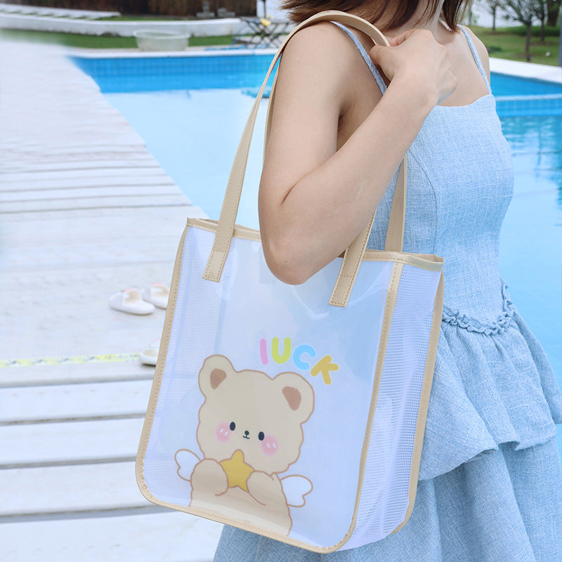 Leisure Handbag With Cute Bear Design Stornfield