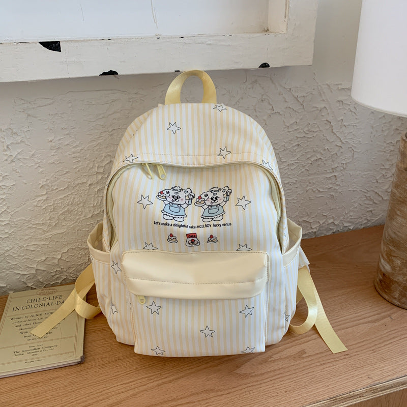 Backpack with Colorful Animal Design and Practical Compartments Stornfield
