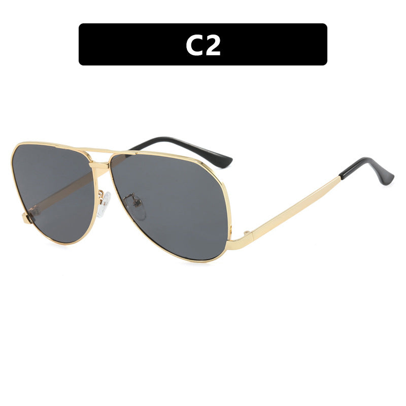 Women’s airplane sunglasses with modern metal frame and polarized lenses Stornfield