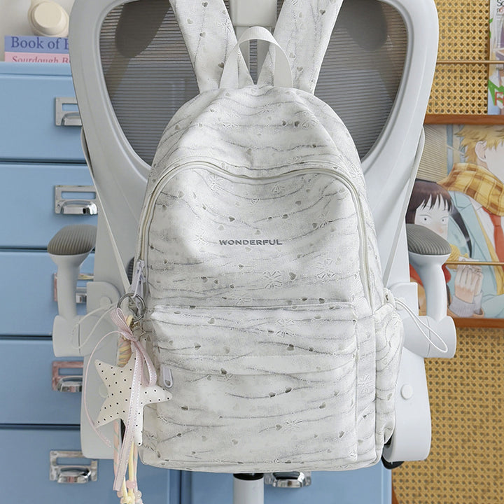 Stylish Heart Pattern Backpack Stornfield