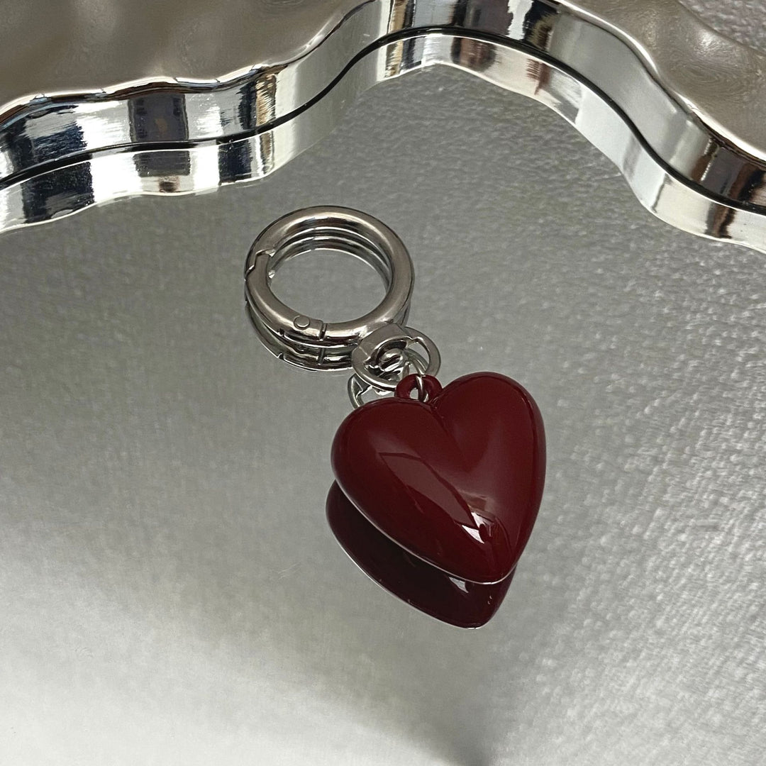 Heart-Shaped Charm Keychain Stornfield