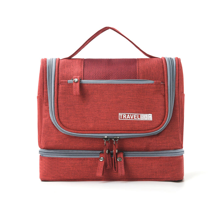 Travel toiletry bag with multiple compartments and practical organization Stornfield
