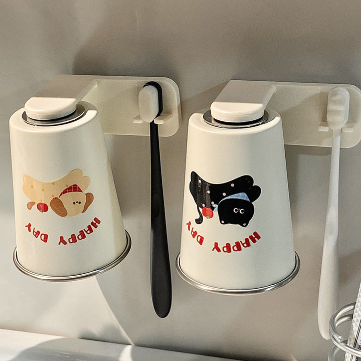 Wall cushion holder with cute animal design Stornfield
