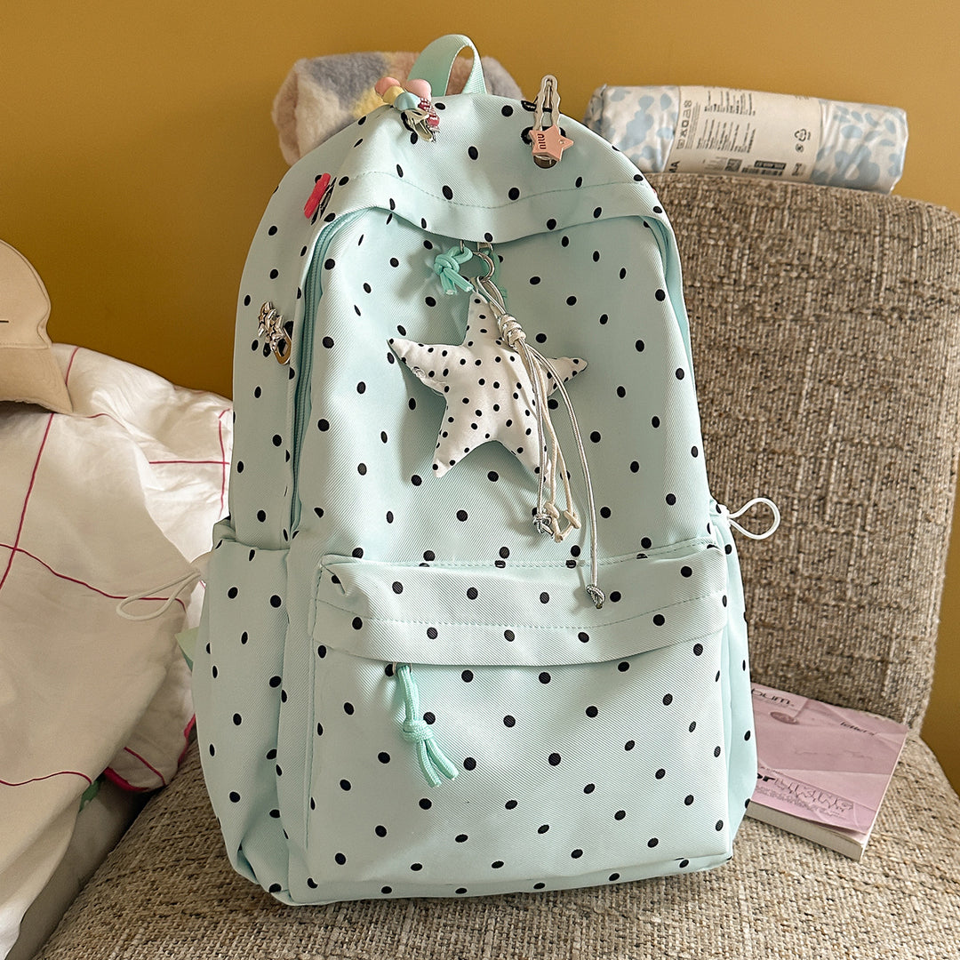 Polka Dot Lightweight Backpack Stornfield