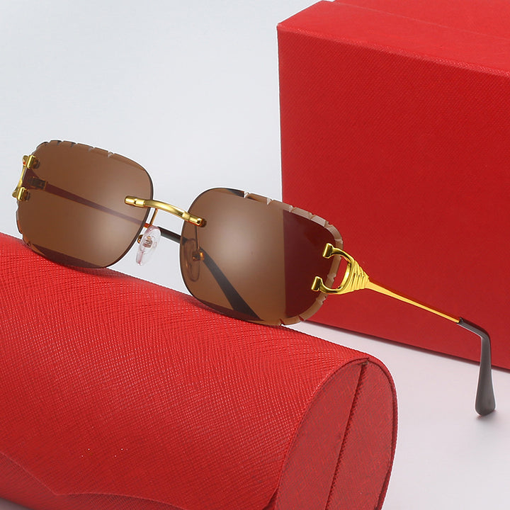 Ladies Designer Sunglasses with uniquely shaped frame and UV protection Stornfield