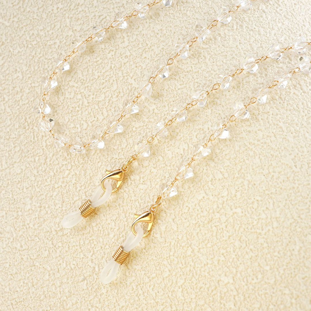 Heart-Shaped Beaded Eyewear Chain Stornfield